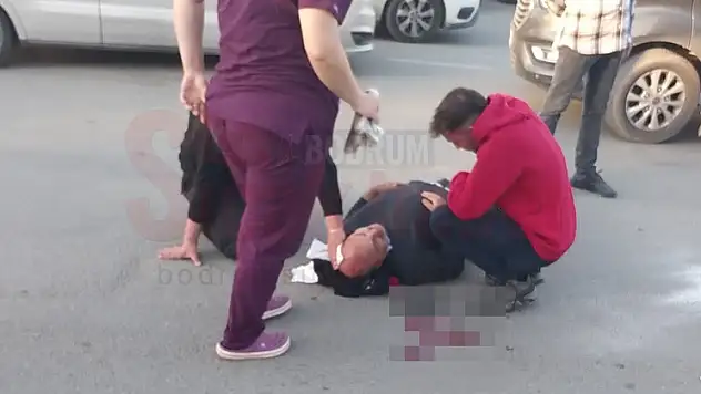 OTOMOBİLİN ÇARPTIĞI YAYA BAŞINDAN YARALANDI