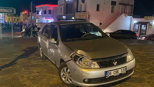 Otomobilin Motosikletle Çarpıştı Kazada 1 Kişi Yaralandı