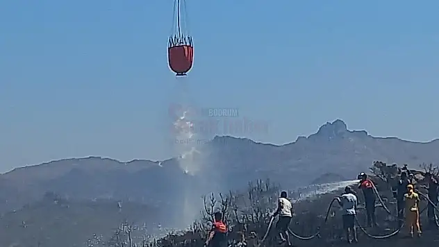 Peksimet Mahallesinde Öğlen Çıkan Yangın Kontrol Altına Alındı