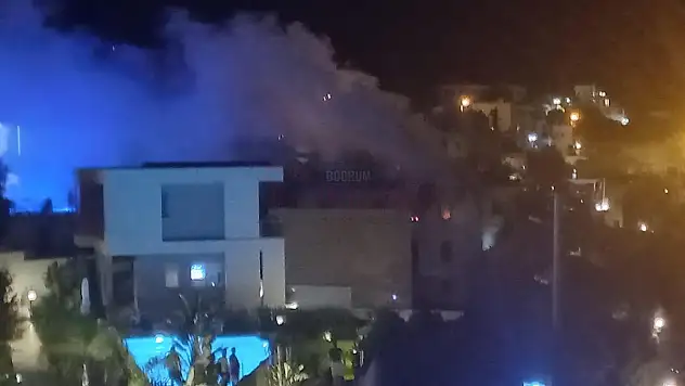 Personel Lojmanında Çıkan Yangın Korkuttu