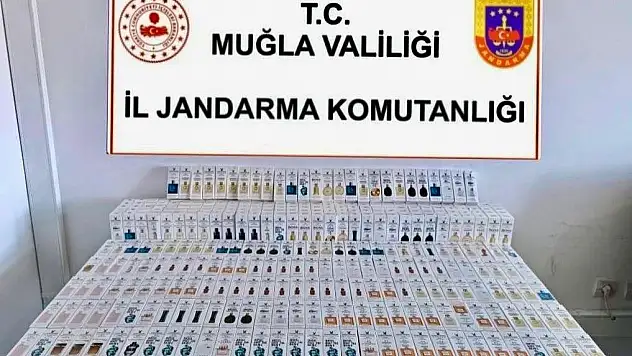 Piyasa değeri 1 Milyon TL Olan Kaçak Ürün Ele Geçirildi