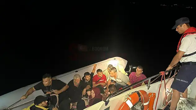 Radarla Tespit Edilen Düzensiz Göçmenler Yakalandı
