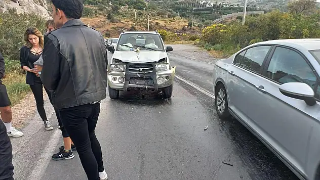 Rampada Yavaşlayınca Arkadan Gelen Araç Kaza Yaptı