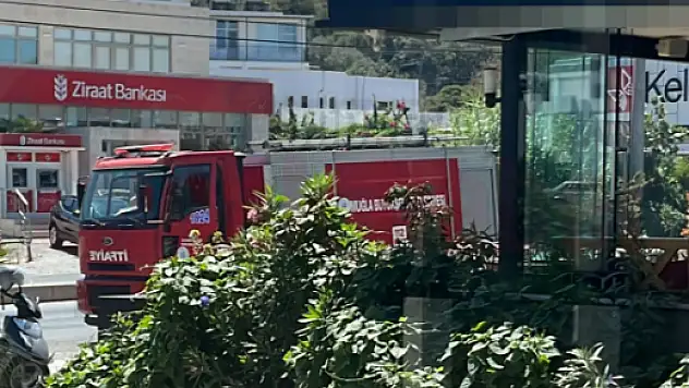 Restoran Baca Yangını Kısa Sürede Söndürüldü