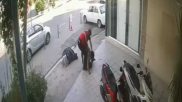 İşten kaçtı yumruklamaktan kaçmadı