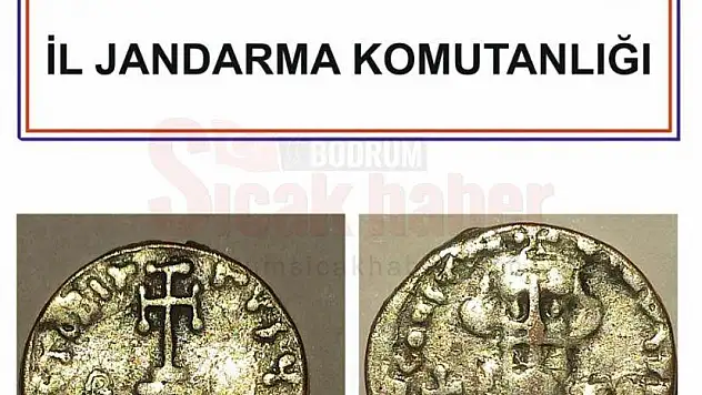 Roma Dönemine Ait Madalyonu Satmaya Çalışırken Yakalandı