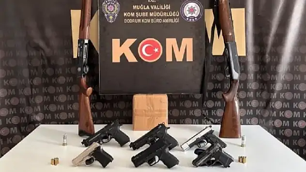 Ruhsatsız Silah Operasyonu, 13 Gözaltı
