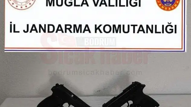 Ruhsatsız Silah Taşıyan 2 Kişi Yakalandı