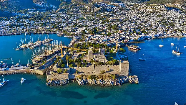 Rus turistlerin rekor tatili bodrum'da