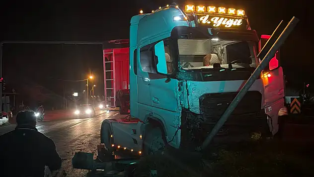 Saatler süren yolculuk kazayla sonlandı