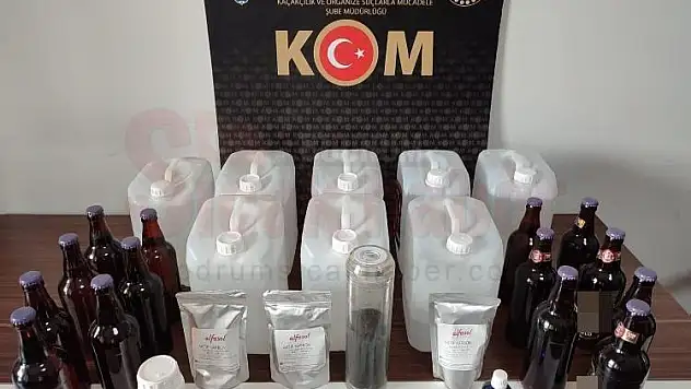 Sahte Alkol Operasyonunda, Roma Dönemine Ait Kılıç'da Ele Geçirildi