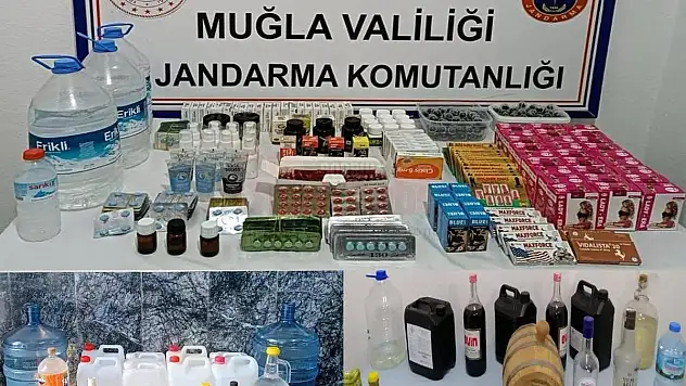 Sahte İçki Üretip Satan 5 Şüpheli Yakalandı