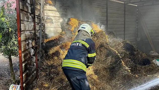 Samanlık Yangını Büyümeden Söndürüldü