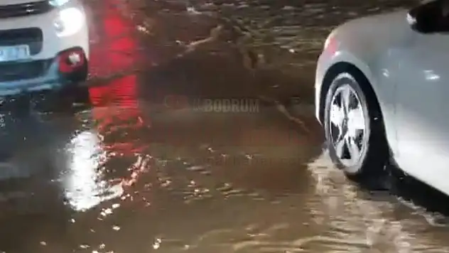 Şaşırdık mı Bodrum Muski'ye Ait İsale Hattı Patladı