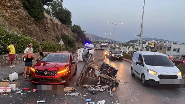 Savaş Alanına Dönen Kazada 3 Kişi Yaralandı