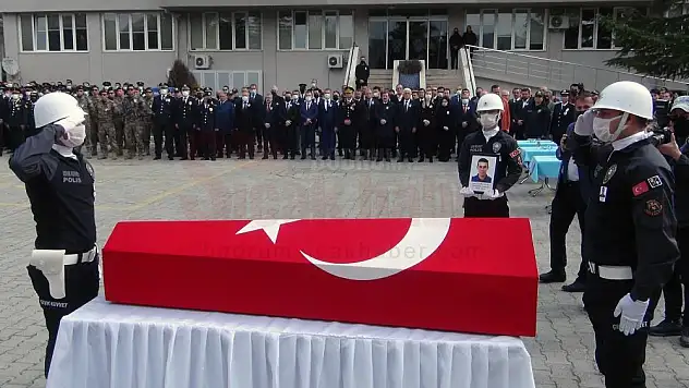 Şehit Polis için Muğla Emniyetinde Tören Düzenlendi