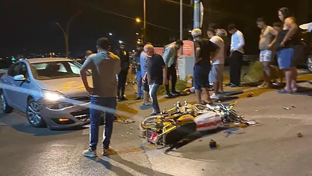 Şerit değişikliği kazaya neden oldu !