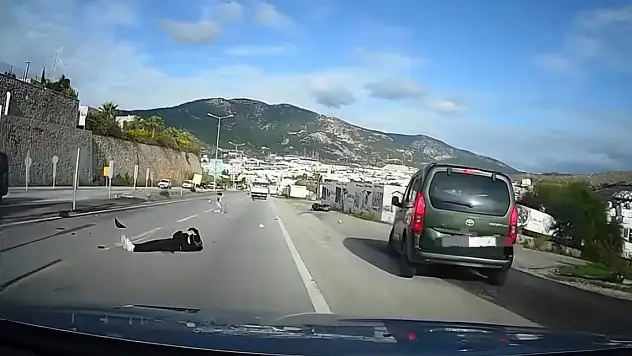 Kontrolsüz geçiş bir anda kazaya döndü