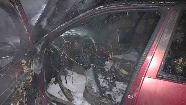 Seyir Halinde Aniden Alev Topuna Döndü