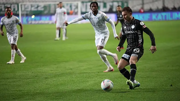 Sipay Bodrum FK Konya'dan Puansız Dönüyor