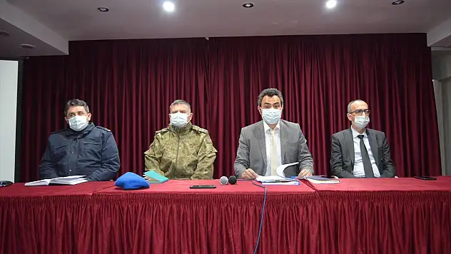 Söke'de ilçe güvenlik toplantısında uyuşturucu ile mücadele konuşuldu