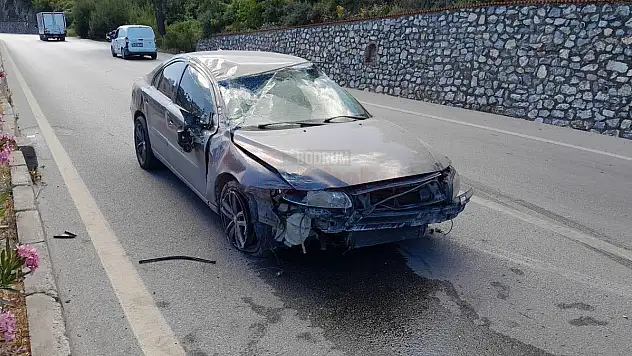 Takla Atan Araç Sürücüsü Yaralandı