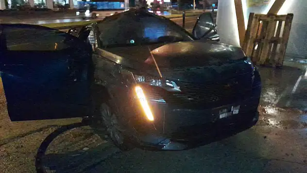 Takla Atan Araçta 2 Kişi Yararlandı