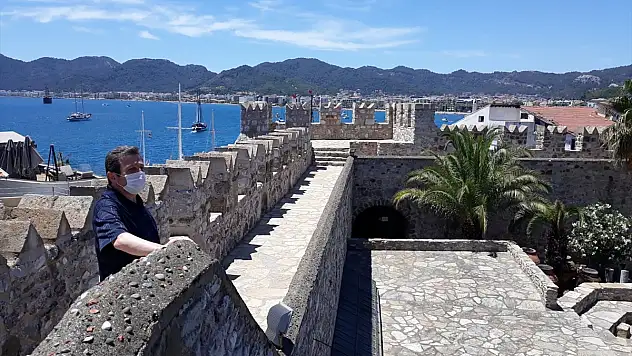 Tarihi kervansarayın turizme kazandırılması için çalışma yürütülüyor