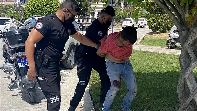 Tartıştığı kişiyi bıçakladığı iddia edilen şüpheli yakalandı