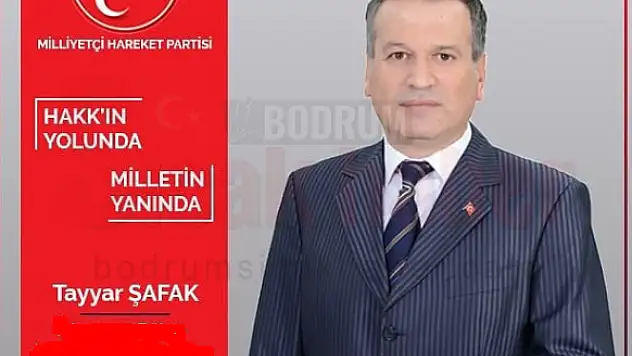 Tayyar Şafak Yarın Görevi Devralacak
