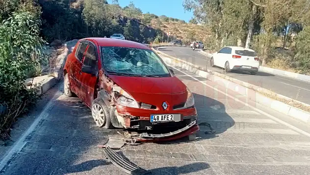 Tek Taraflı Kazada Sürücü Yaralandı