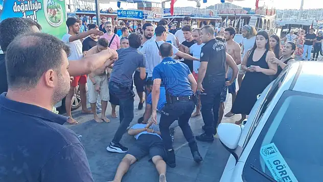 Tekneciler ile Müşteriler Kapıştı, Ortalık Savaş Alanına Döndü