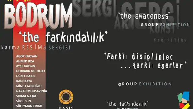 'The farkındalık' resim sergisi Oasis sanat galerisinde