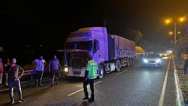 Tırın Çarptığı Kadın Ağır Şekilde Yaralandı