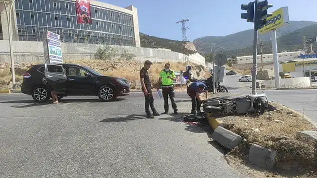 Trafik Kazası 1 Kişi Ağır Yaralı