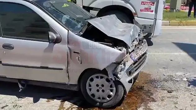 Trafik Kazasında 1 Kişi Ağır Yaralandı