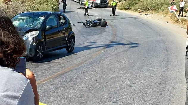 Trafik Kazasında 1 Kişi Öldü, 2 Kişi Yaralandı