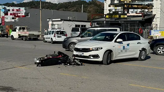 Trafik kazasında 1 kişi yaralandı