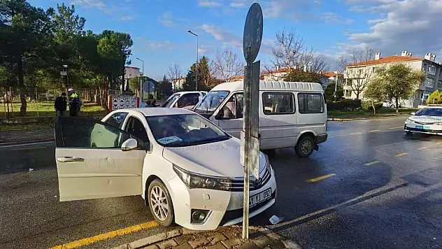 Trafik Kazasında 1 Kişi Yaralandı