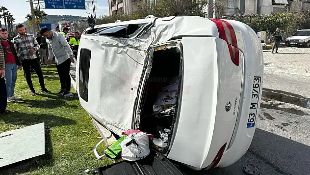 Trafik Kazasında 1 Kişi Yaralandı