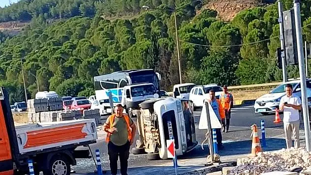 Trafik Kazasında 1 Kişi Yaralandı