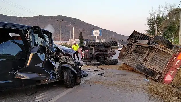 Trafik Kazasında 1 Kişi Yaralandı