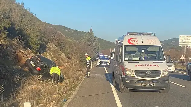 Trafik Kazasında 1 Kişi Yaralandı