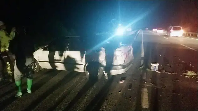 Trafik Kazasında 1 Kişi Yaralandı