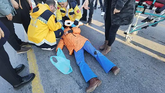 Trafik Kazasında 1 Kişi Yaralandı