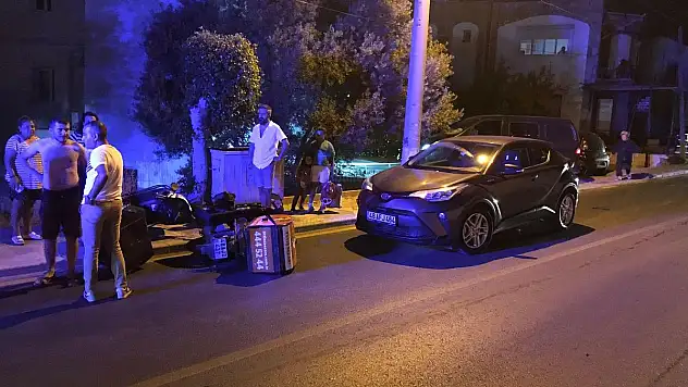 Trafik Kazasında  2 Kişi Yaralandı