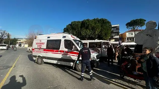 Trafik Kazasında 2 Kişi Yaralandı