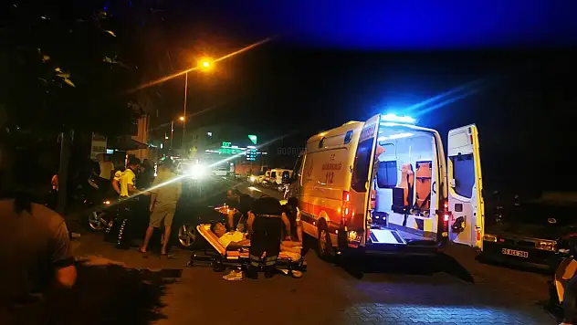 Trafik Kazasında 2 kişi Yaralandı