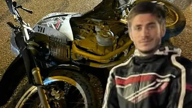 Trafik Levhasına Çarpan Motosiklet Sürücüsü Kurtarılamadı