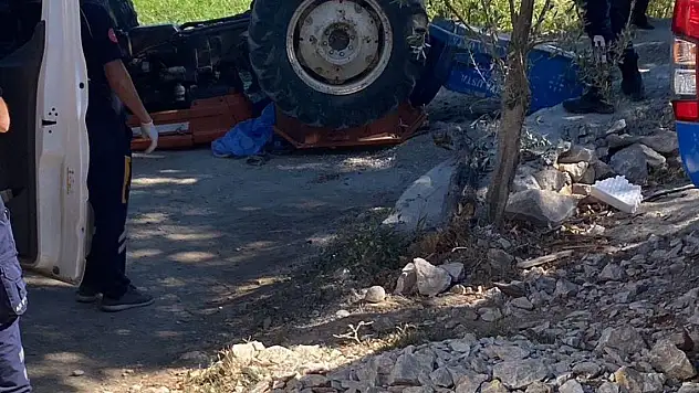 Traktör Kazasında 1 Kişi Hayatını Kaybetti